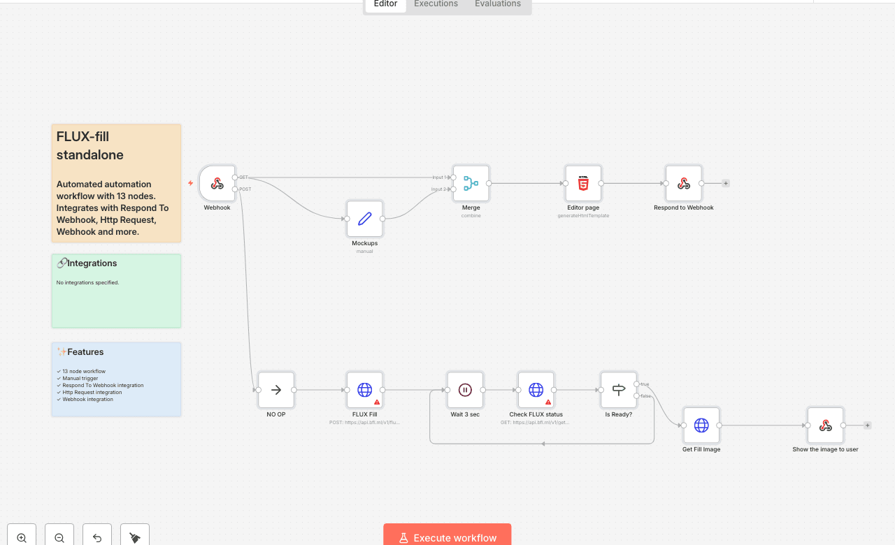 FLUX-fill standalone