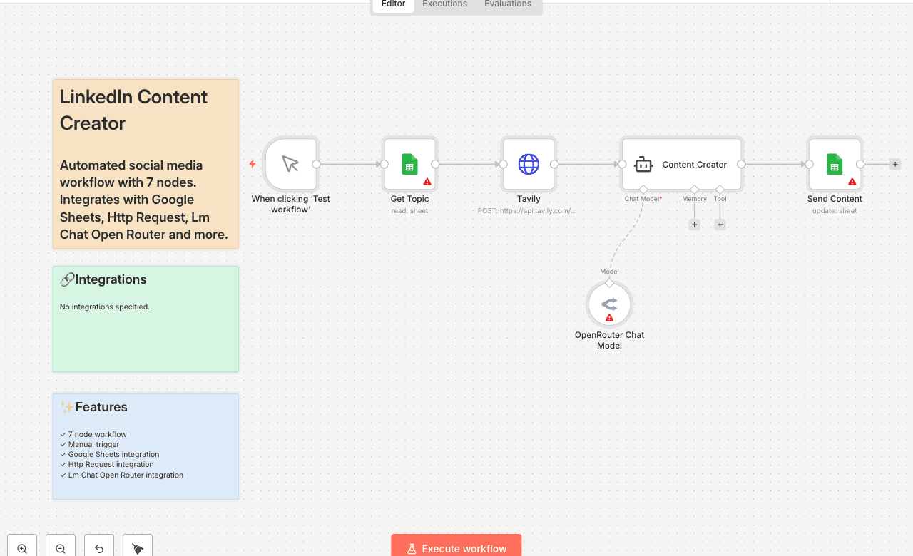LinkedIn Content Creator